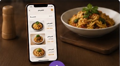تطبيق مطعم
